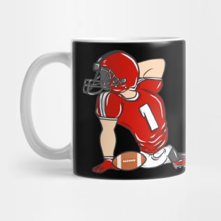 Rugby American Football Sport USA Gridiron Football Gift Mug